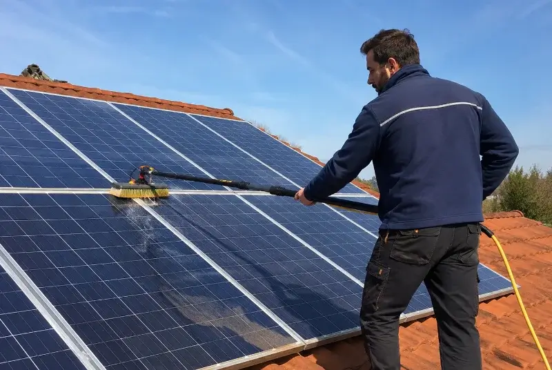 Nettoyage et entretien de panneaux solaires aux Groseillers
